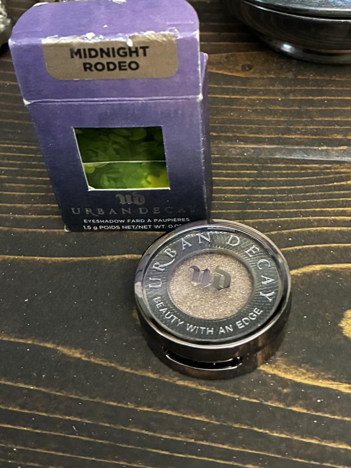 Urban Decay Midnight Rodeo Eyeshadow with Box! Full Size