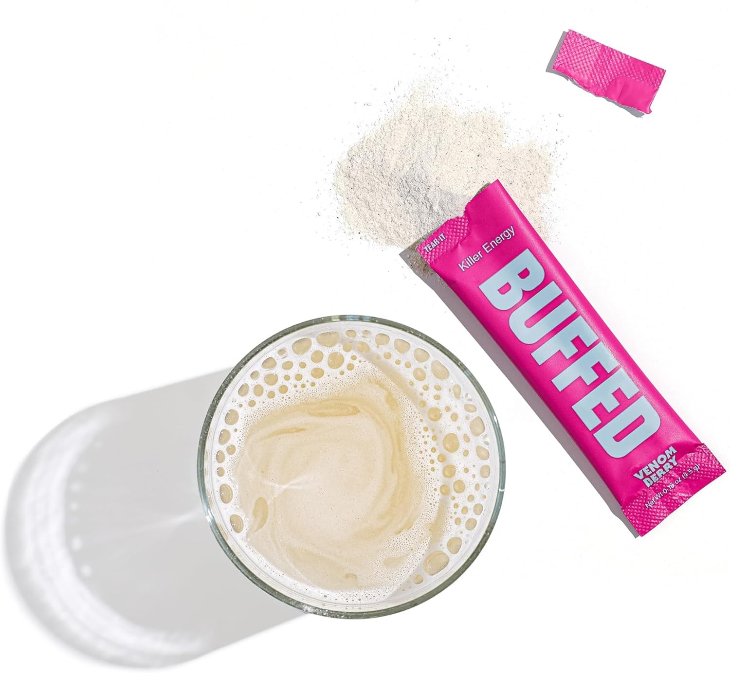 Energy Powder Stick Packs,Drink Mix | Clean,Healthy Boost Packets | 150mg Caffei