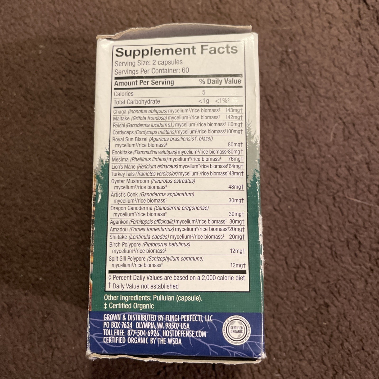 Host Defense Fungi Perfecti Host Defense MyCommunity – 120 Caps Exp 04/2026