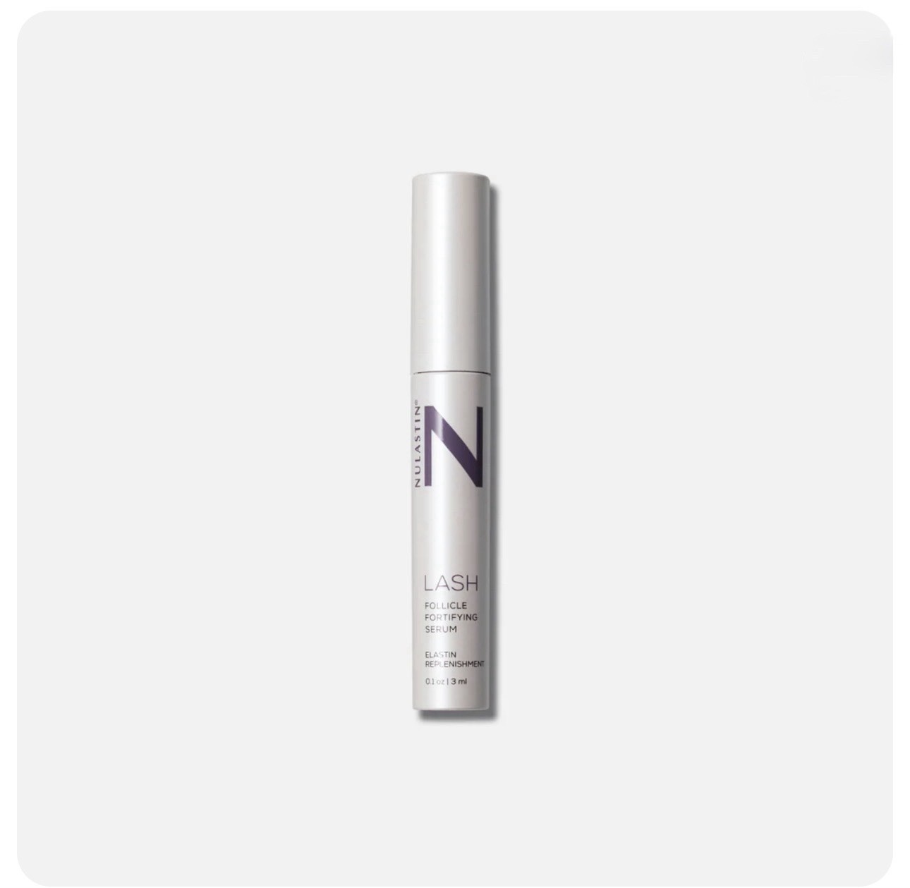 Nulastin Lash Growth Serum Follicle Fortifying, Full Size 0.1 oz (3 Ml) NEW