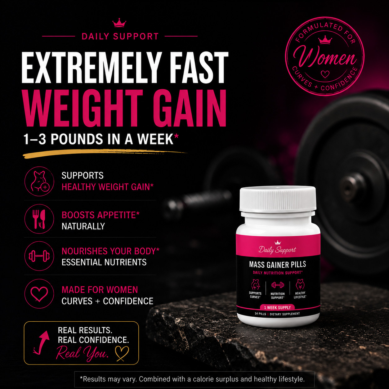 Weight Gain Support Pills Supplements Increase your Appetite