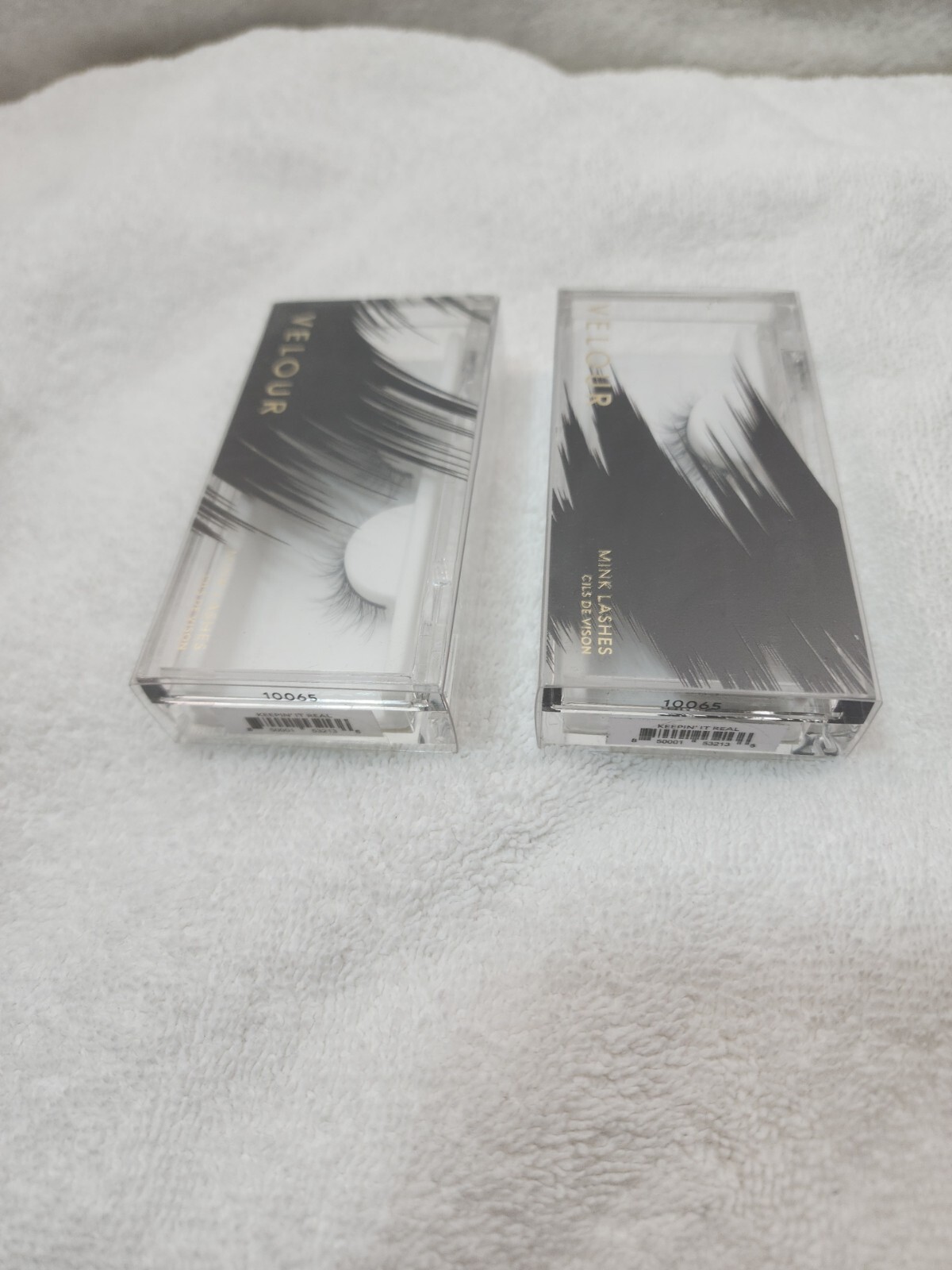 NEW 2 Pair New Velour Reusable 25 Use Keepin It Real Cruelty Free Mink Eyelashes