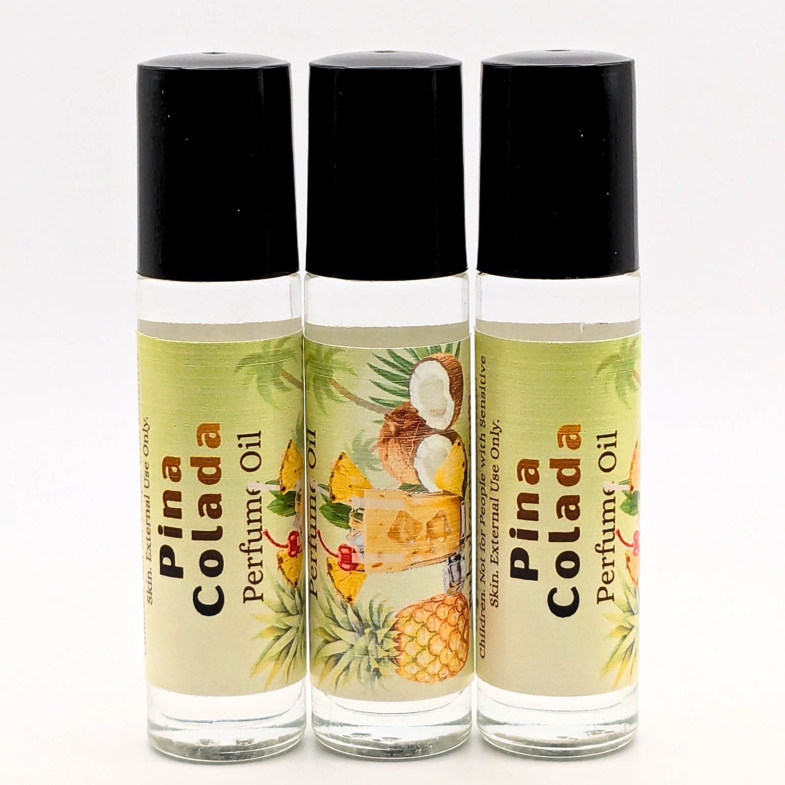 Piña Colada Perfume Oil | Tropical Coconut & Pineapple Fragrance | Beach Scent