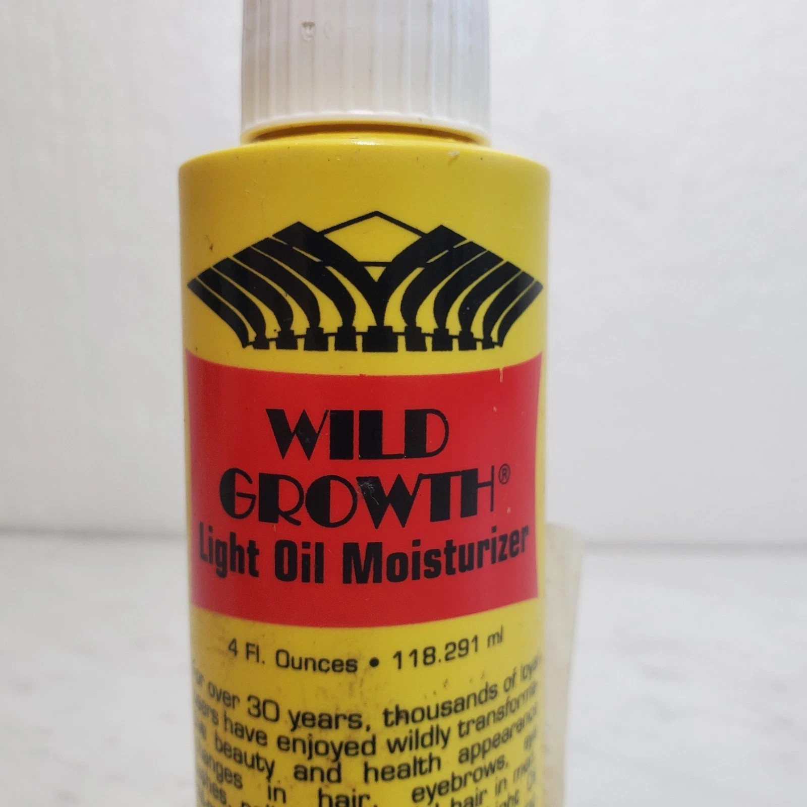Wild Growth Light Oil Moisturizer Hair Oil Bottle 4 fl oz w/ FREE Shipping