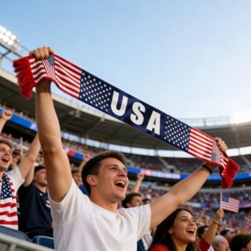 2026 USA Soccer Fan Set Supporters Cheering Kit- Face Paint United States