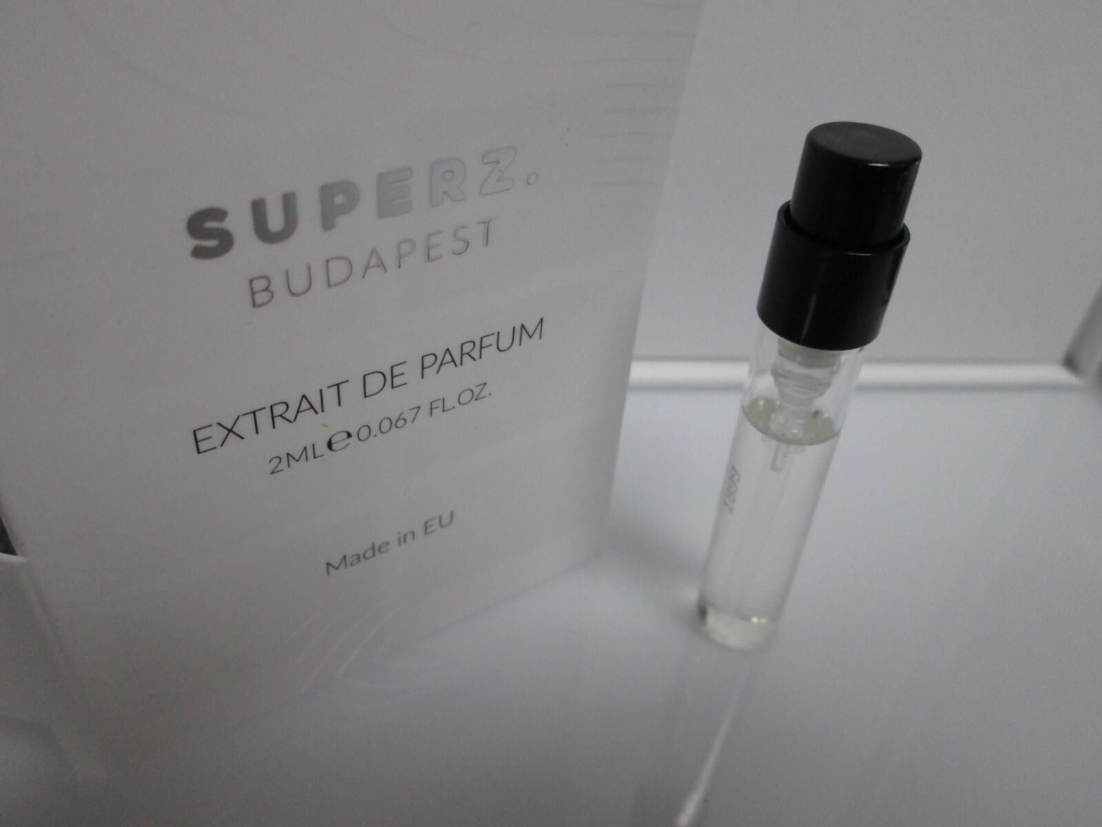Abu Dhabi by Superz Extrait de Parfum SAMPLE 0.06 fl oz. New w/card