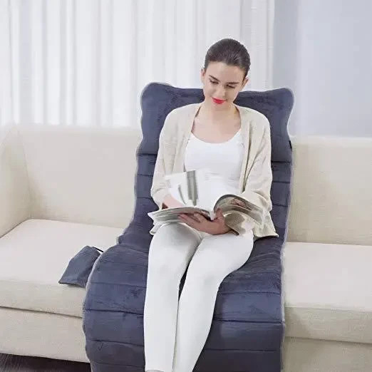 NEW Heated Vibration Massage Mat – Full Body Massage Pad with Memory Foam
