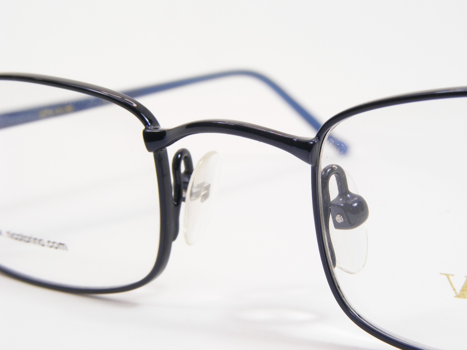 Vintage VANNI OCCHIALLI 7012 C28 Dark Blue UNIQUE RARE EYEGLASSES 46-20-135mm