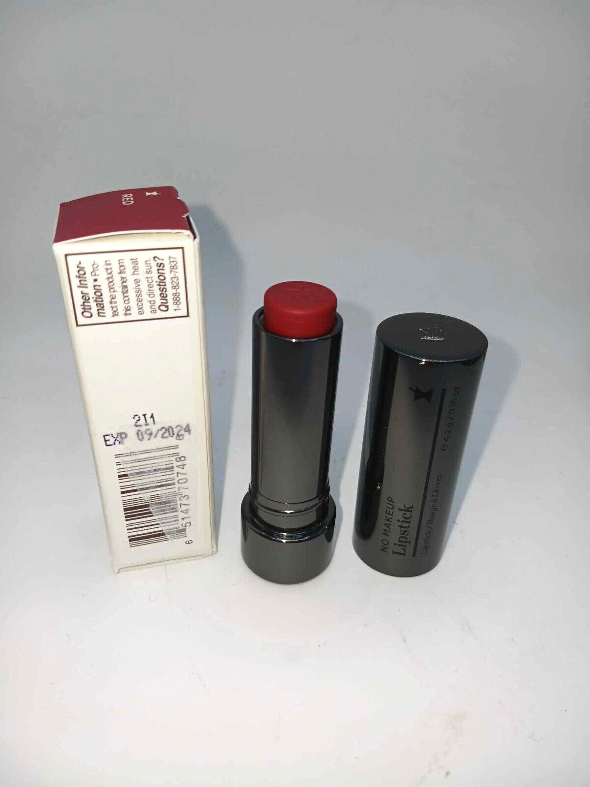 Perricone MD No Makeup Lipstick Broad Spectrum spf15 exp 09/2024 REDNEW