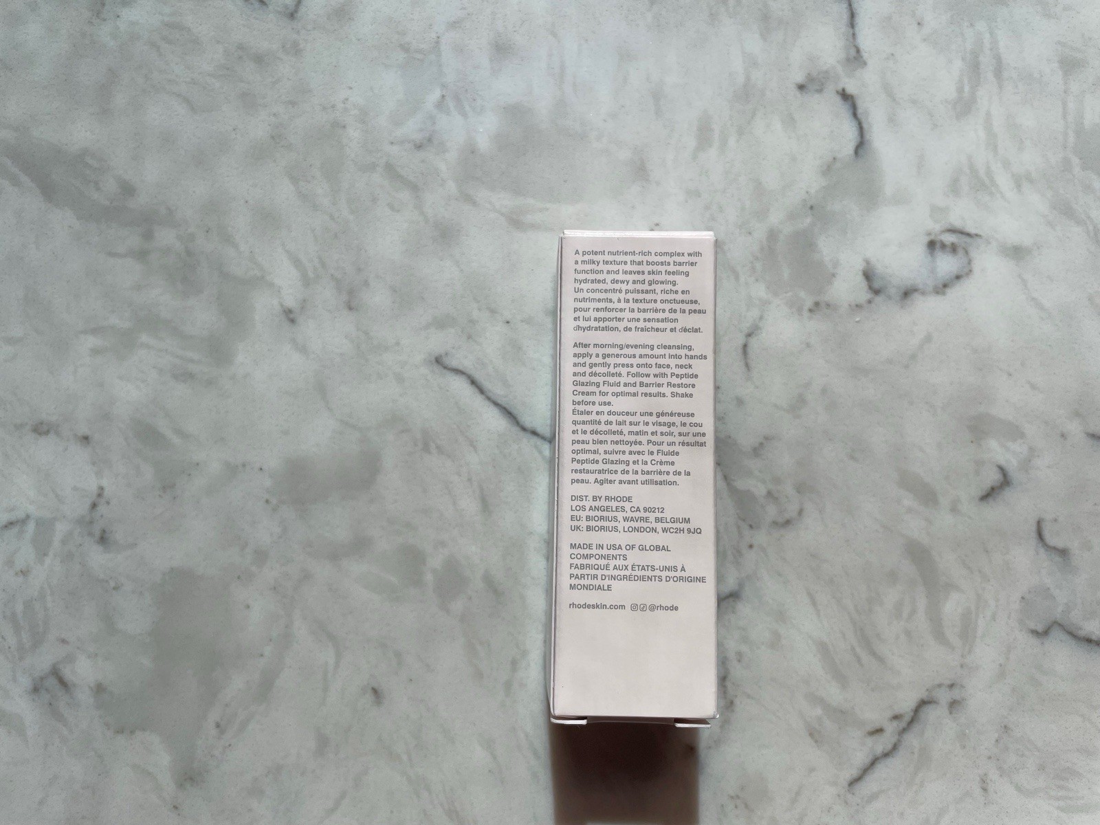rhode Glazing Milk Facial Essence with Ceramide for Face, 20 mL/0.67 fl oz