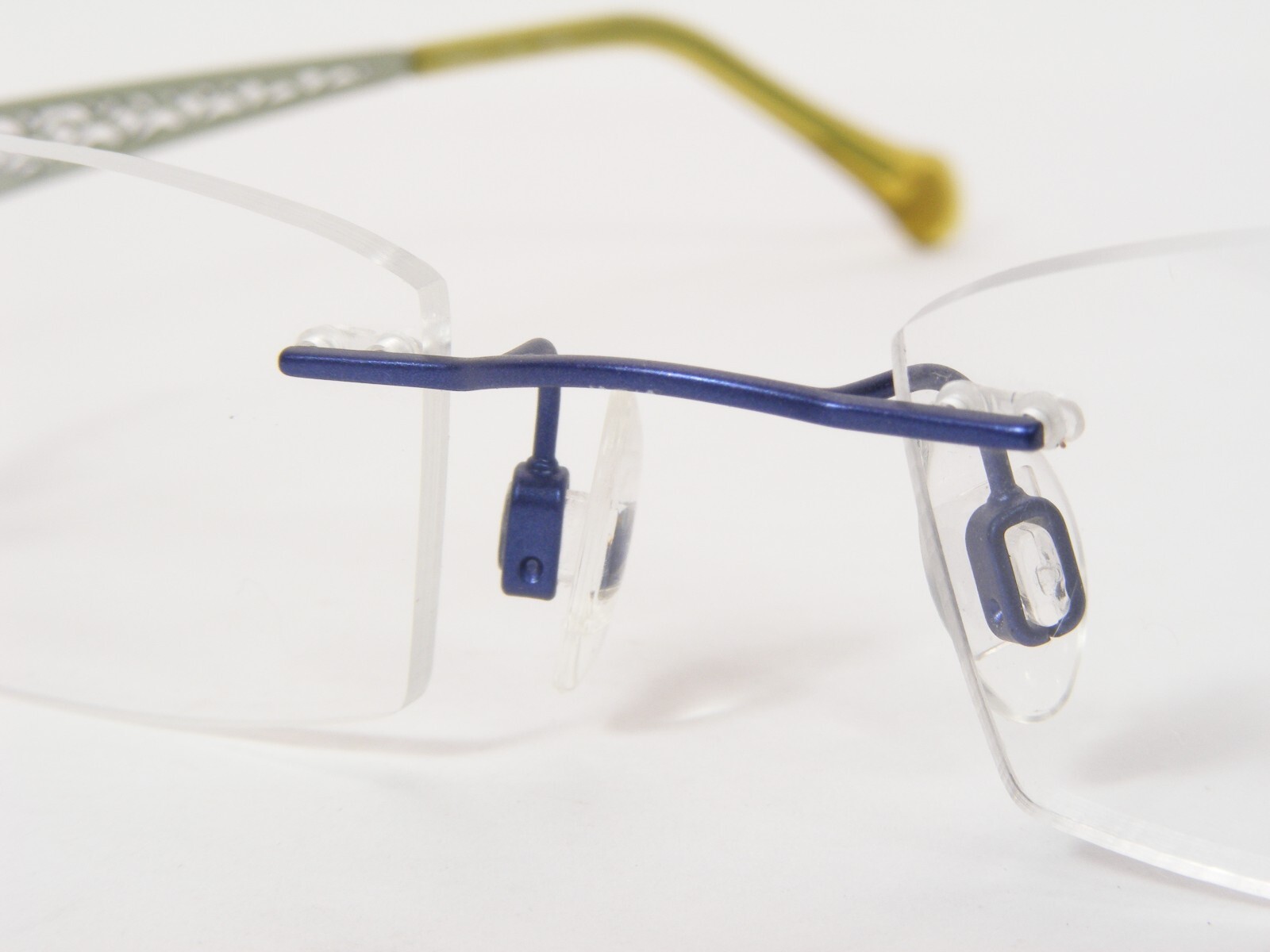 Nodoka Charmant ND10160 PU Purple Blue UNIQUE RARE EYEGLASSES GLASSES 49-19-140