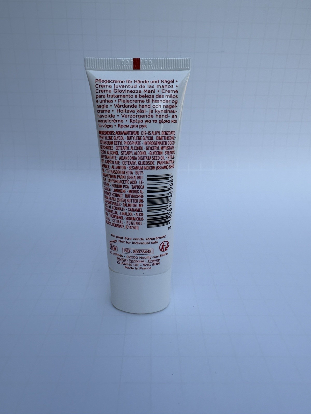 Clarins Crème Jeunesse des Mains Hand & Nail Treatment Cream 1.7 oz 18M