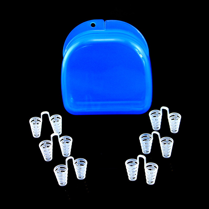EZGO 6pc S + L Reusable Nose Dilators Vents Anti Snoring Device Sleep Apnea Aids