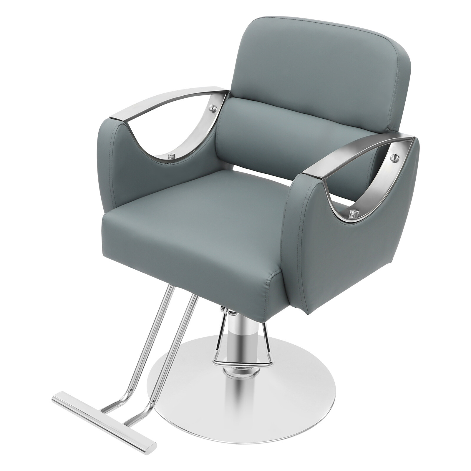 Barber Chair Hair Salon Chair Heavy Duty Hydraulic Pump Stylist Chair Adjustable