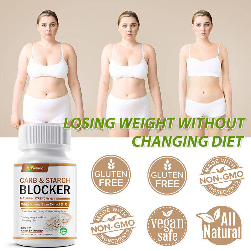 Fat and Carb Blocker Weight Loss Complex xp Appetite Suppressant Burn Low Keto