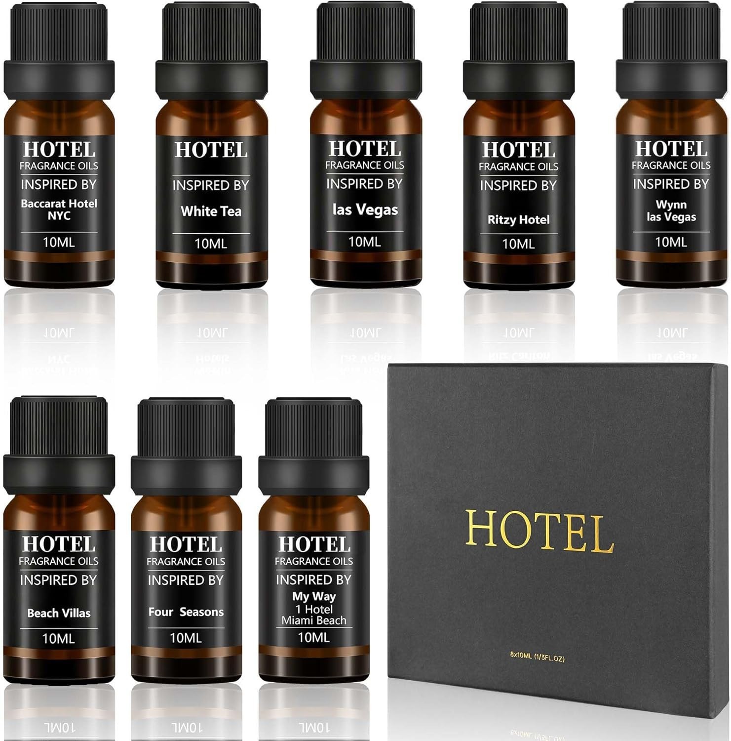 Hotel Collection Diffuser Essential Oil Gift Set,Hotel Scents for Home,Stress…