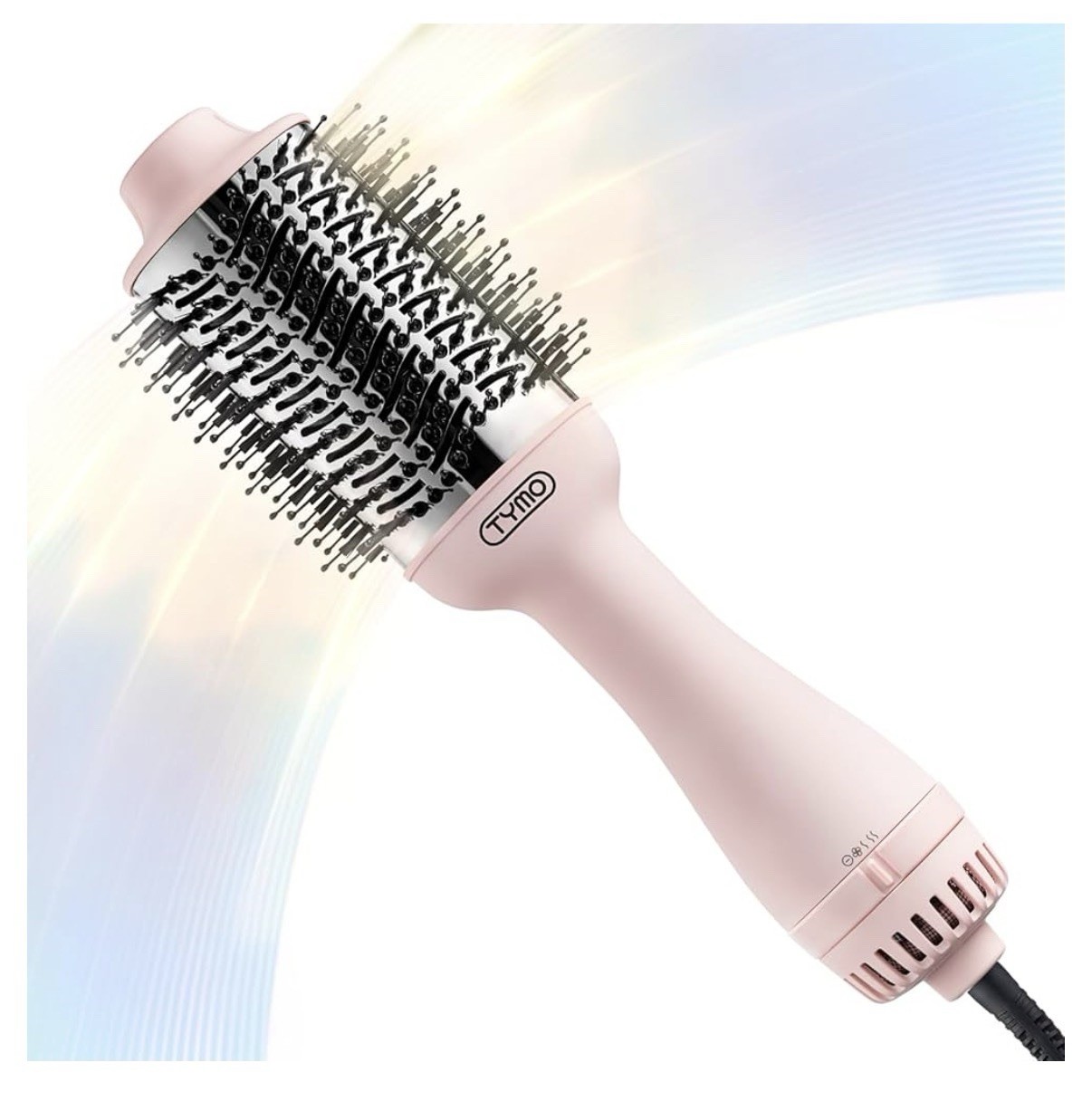 TYMO Hair Dryer Brush Blow in One, 4 1 Ionic Hairdryer Pink
