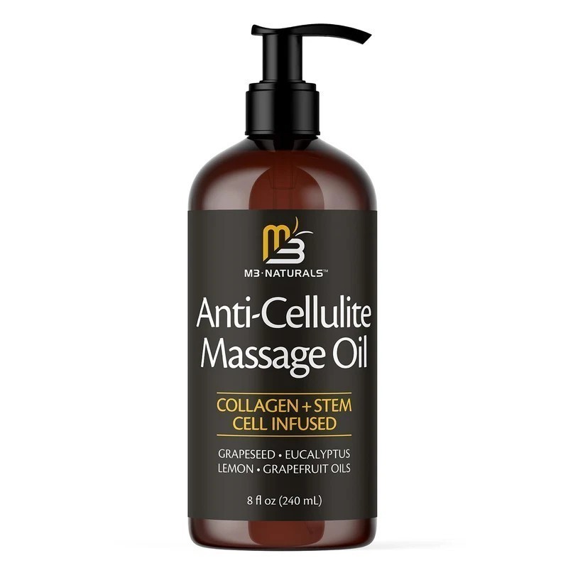 Collagen and Stem Cell Skin Tig – Anti Cellulite Massage Oil for Massage Therapy