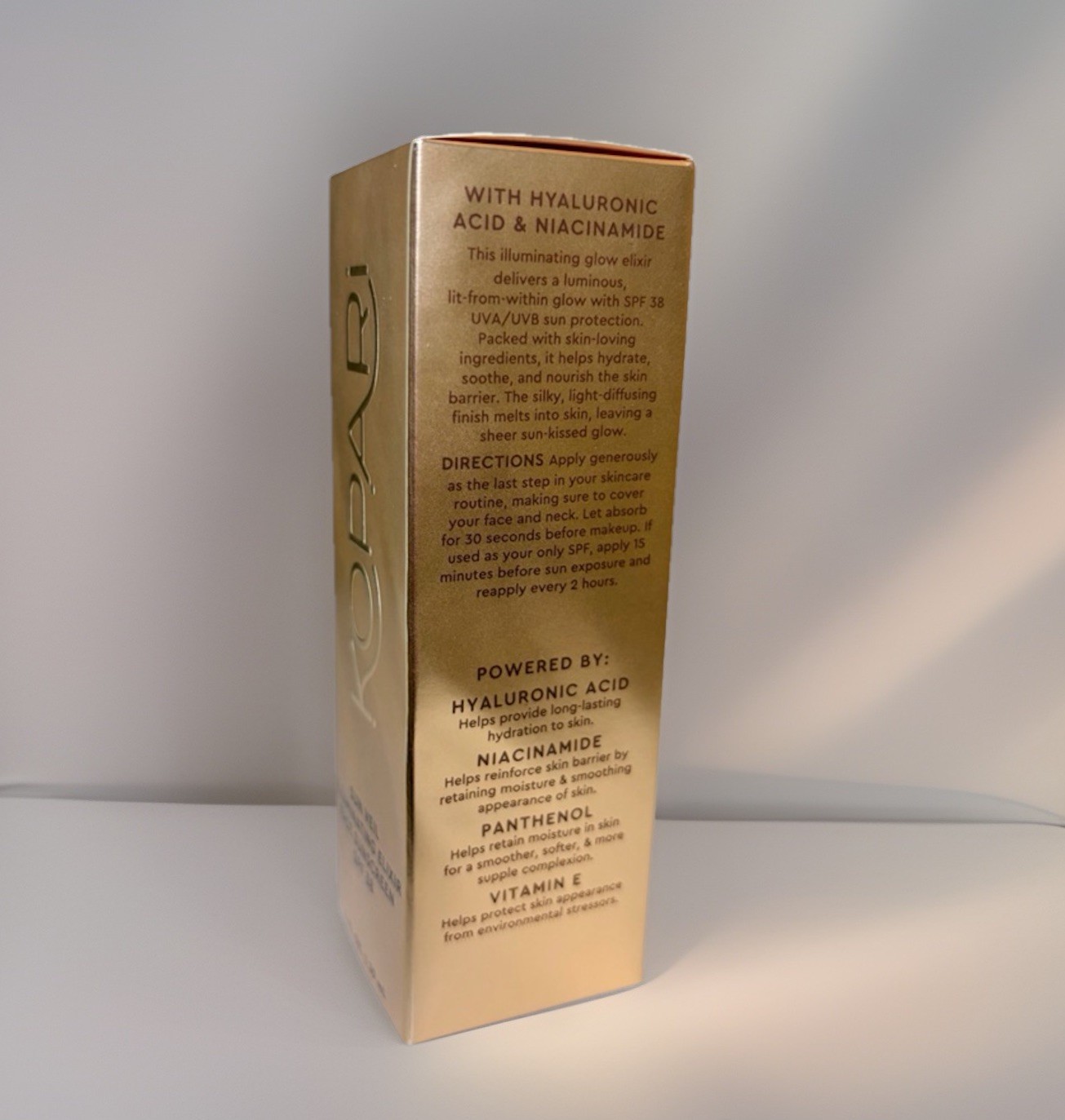 Kopari Sun Veil Illuminating Elixir Broad Spectrum SPF 38, 1 fl oz/ 30 mL, New