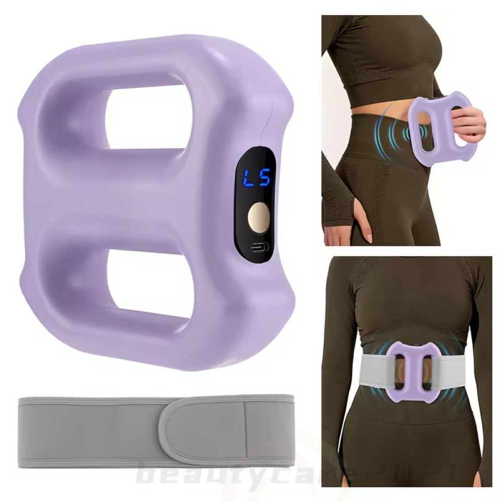 Full-Body Fascia Dual Ring Fascia Massage Ring w/Belt For Fat Burning & Shaping