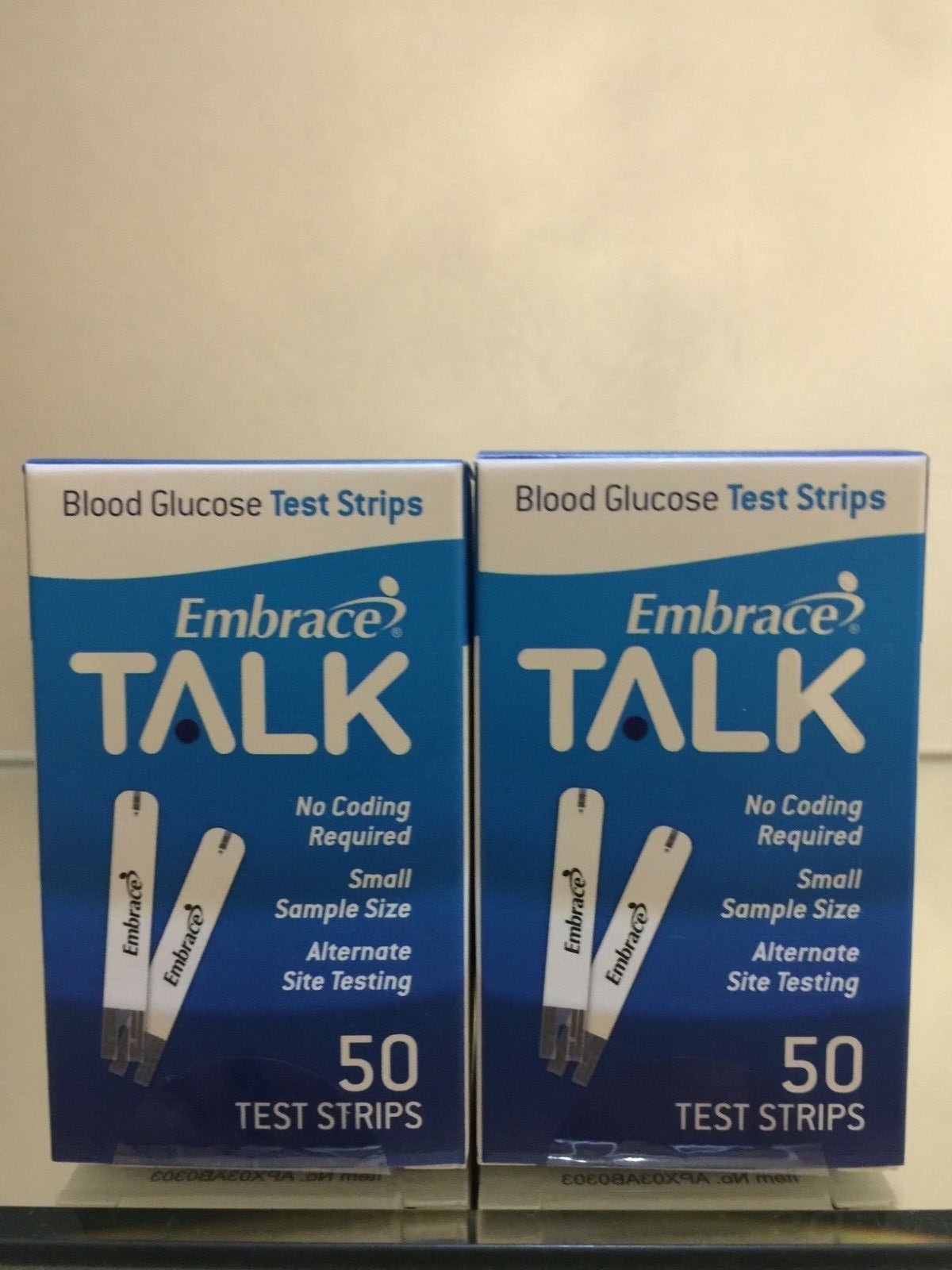 Embrace Blood Glucose Test Strips 50 Count. EXP 05/05/2025 FREE SHIPPING