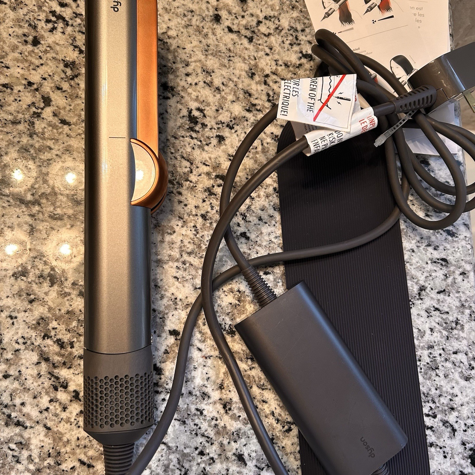 Dyson Airstrait Nickel & Copper H506 Hair Straightener Drier