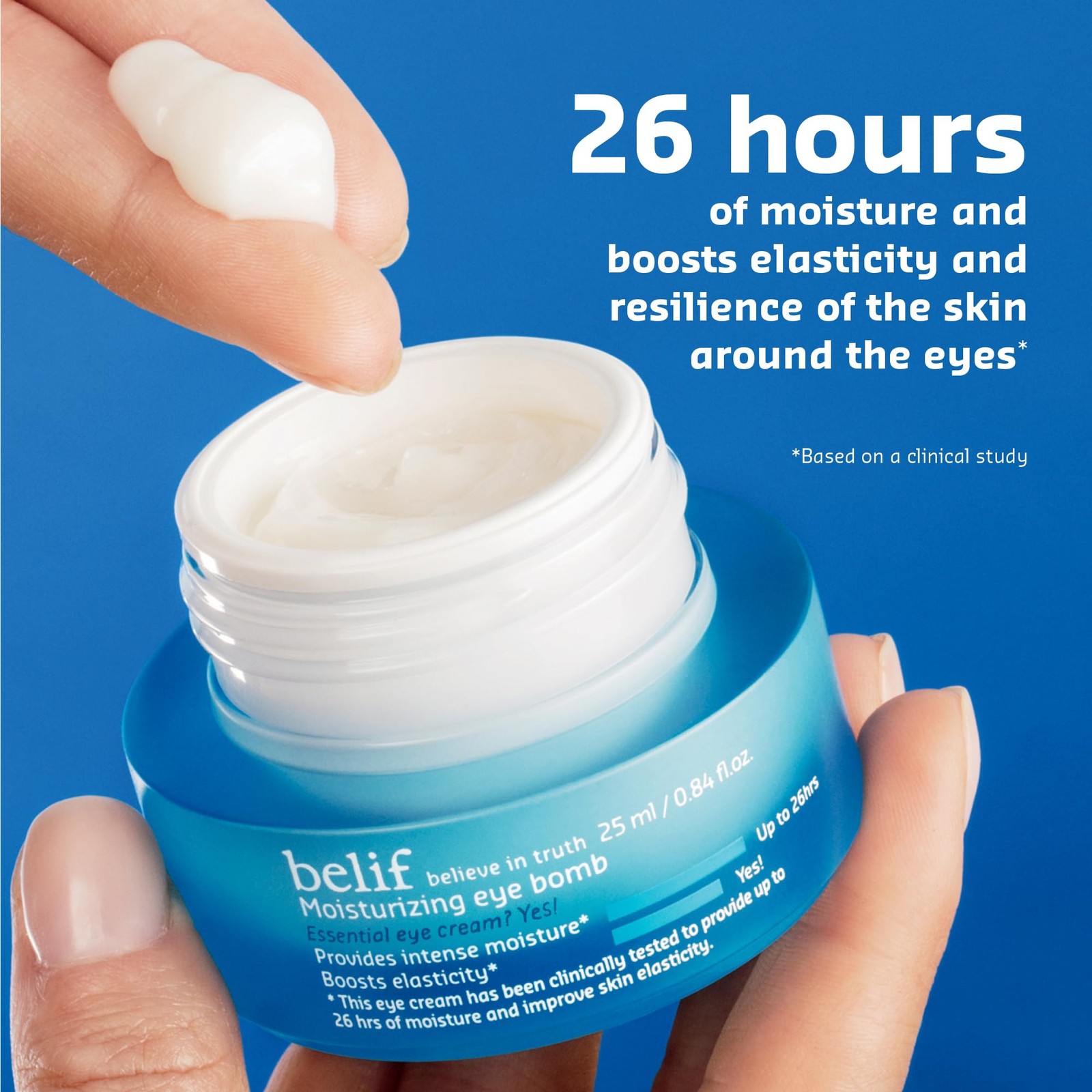 belif Moisturizing Eye Bomb | Reduce Puffiness Lines & Dark Circles | Under E…