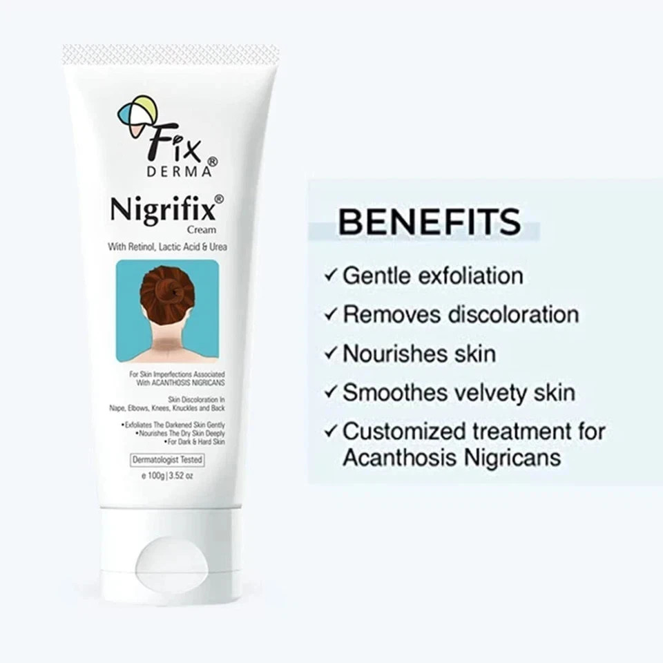 Fixderma Nigrifix cream for Acanthosis Nigricans For Dark body parts 100g Pack 1