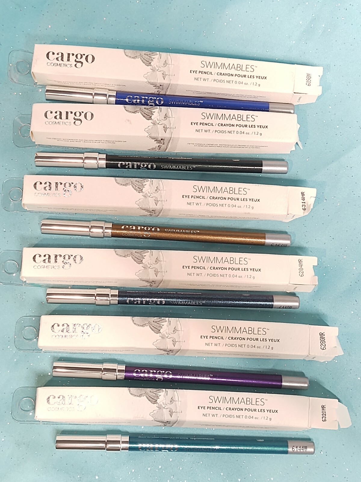 Cargo SWIMMABLES EYE LINER Pencil Waterproof Eyeliner U PICK COLOR Full Size BOX