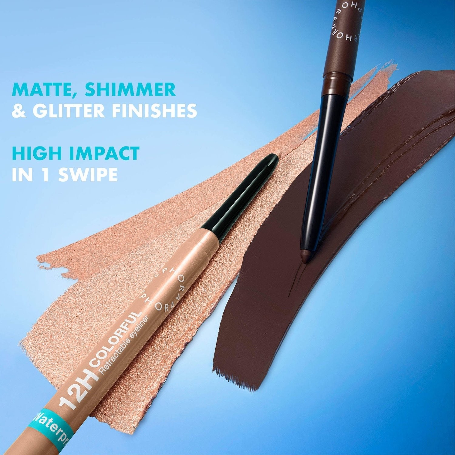 COLLECTION 12HR Colorful Waterproof Retractable Eyeliner, 10 colors
