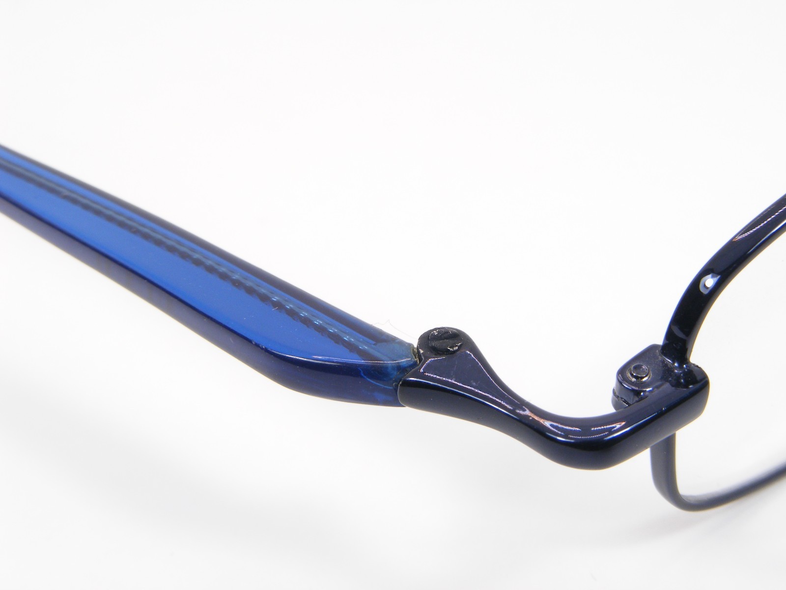 Vintage VANNI OCCHIALLI 7012 C28 Dark Blue UNIQUE RARE EYEGLASSES 46-20-135mm