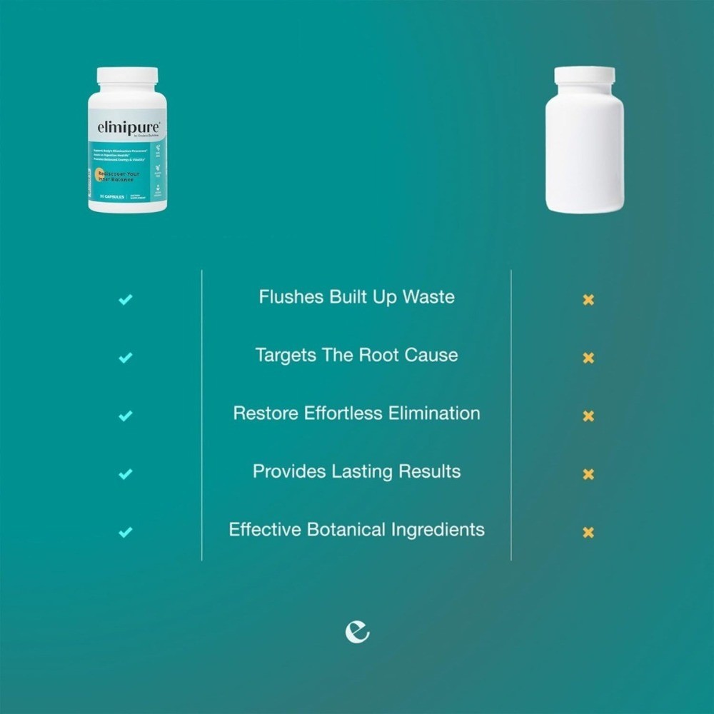 1-3 bottles Elimipure Gut Cleanse ~ Restore Supplement 90 capsules hot sealed