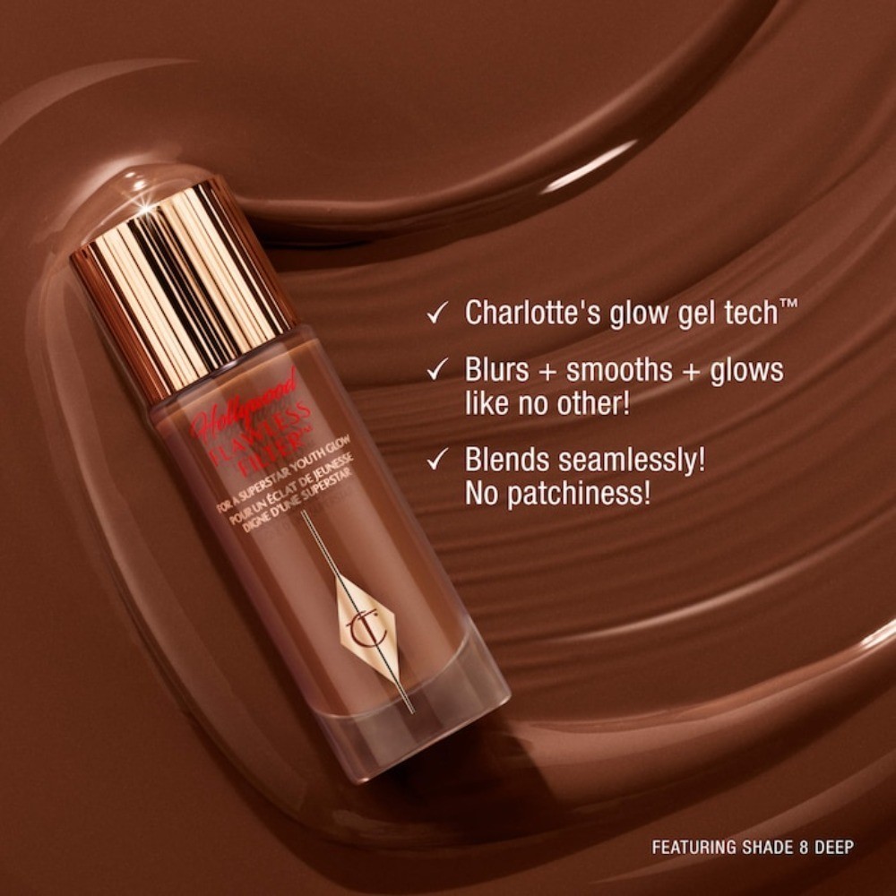 Charlotte Tilbury Authentic Flawless Filter Radiant Mini size 0.18 oz 4 Colors