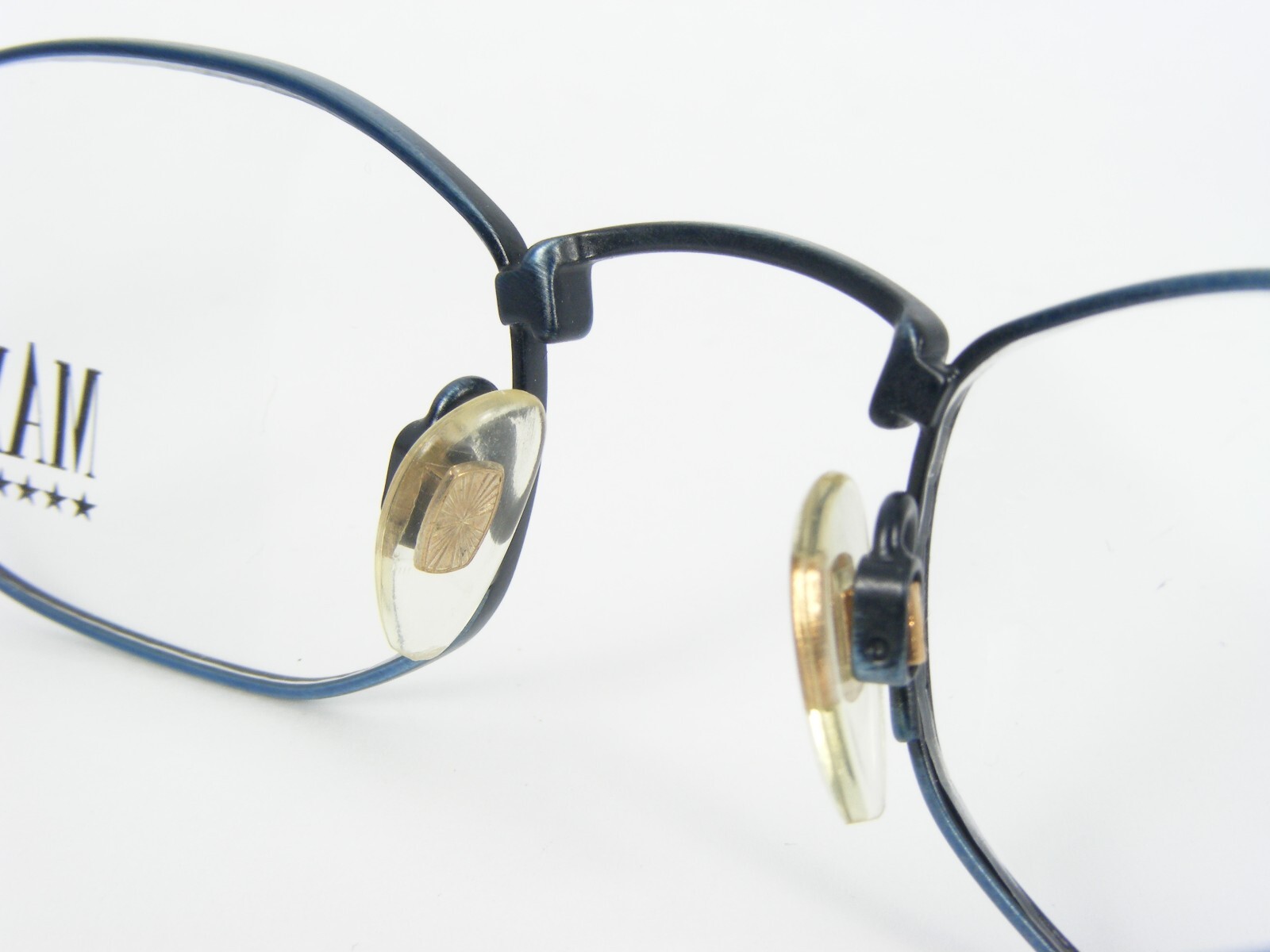 Vintage MAX AUSTRIA 17006 967 BLUE MULTICOLOR UNIQUE EYEGLASSES 50-21-142mm
