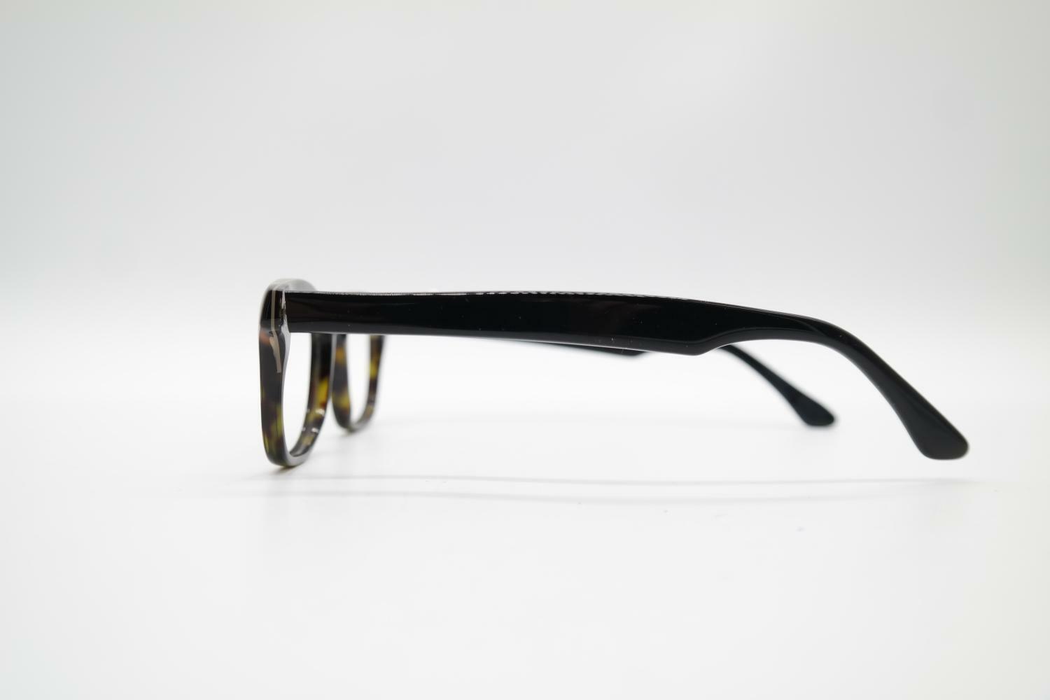 Unknown 2566H Brown Black Oval Glasses Frame Eyeglasses New