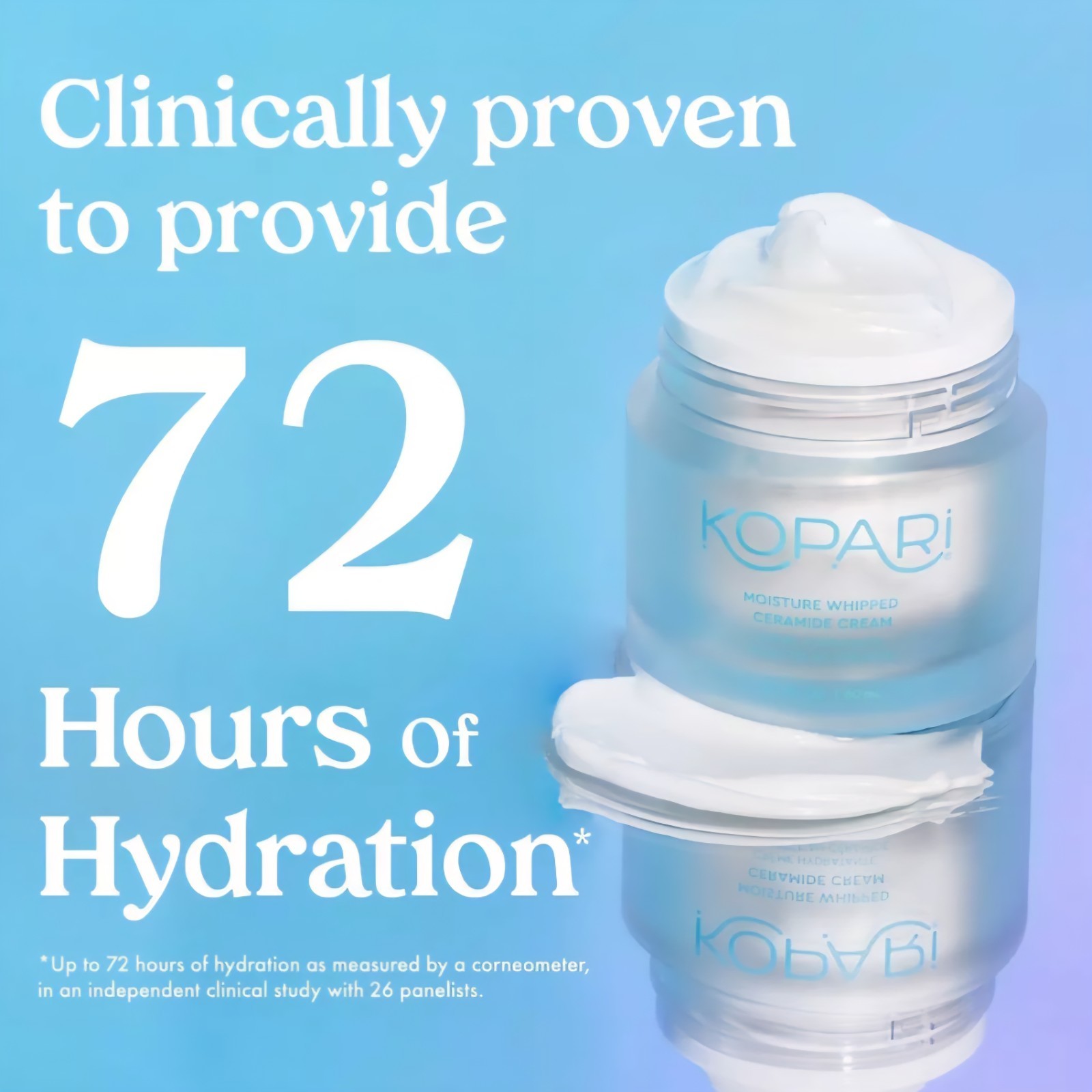 Kopari Moisture Whipped Ceramide Face Cream w/ Hyaluronic Acid 2.1 fl oz