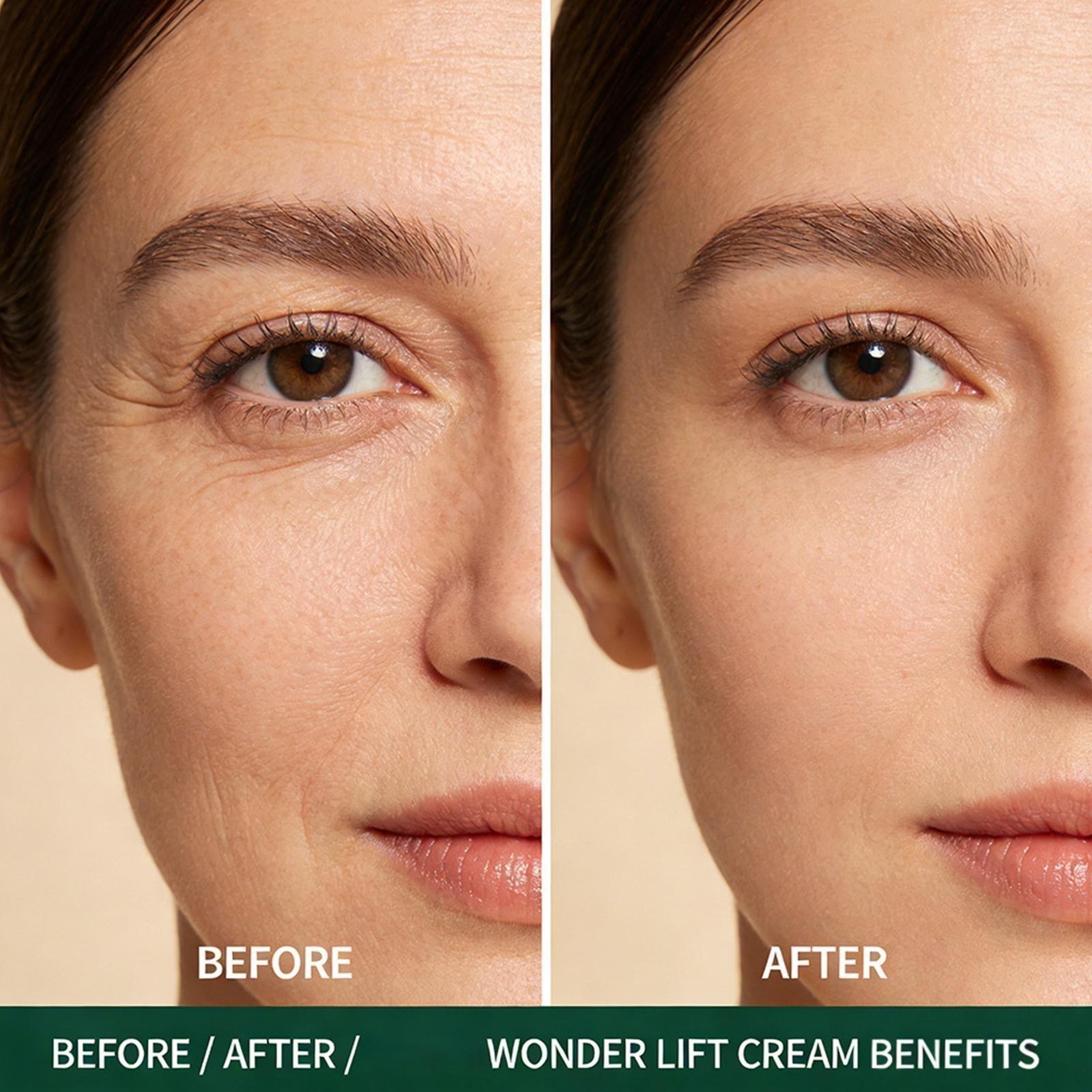 2 Pack Noor Wonder Lift Cream Natural 2Fl Oz Women Anti-Aging Lift Skin Cream US