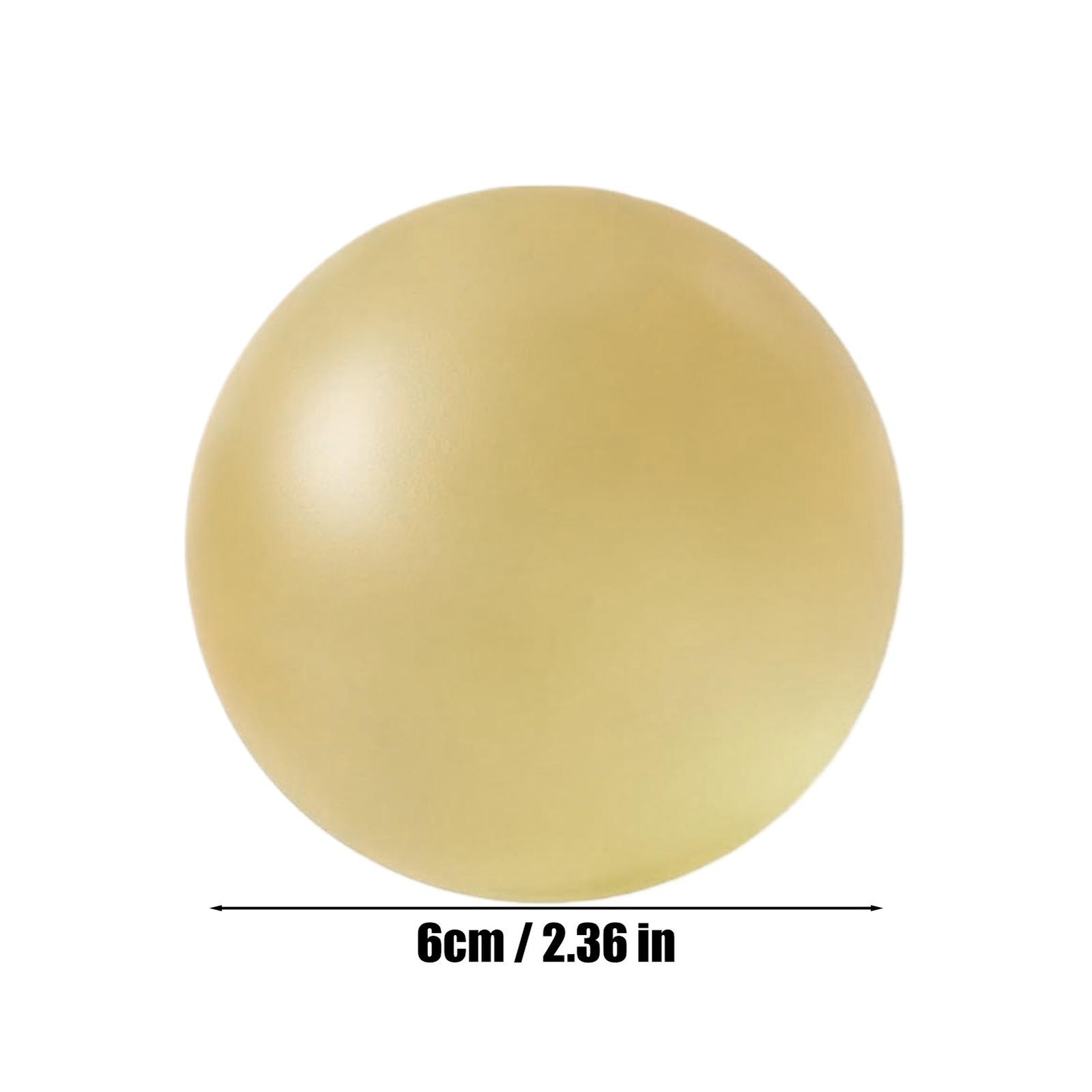 Handmade Coconut Oil Squishy Ball, 2.4 In Super High Moldable Stress Ball, Soft