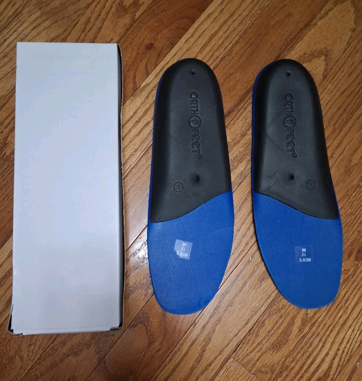 Orthofeet Thermofit Orthotic Diabetic Insoles Men’s Size 12 M Arch Support