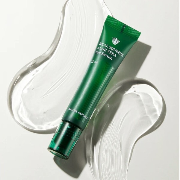 NATURE REPUBLIC Real Squeeze Aloe Vera Eye Serum 15ml Moisturizing Eye Treatment