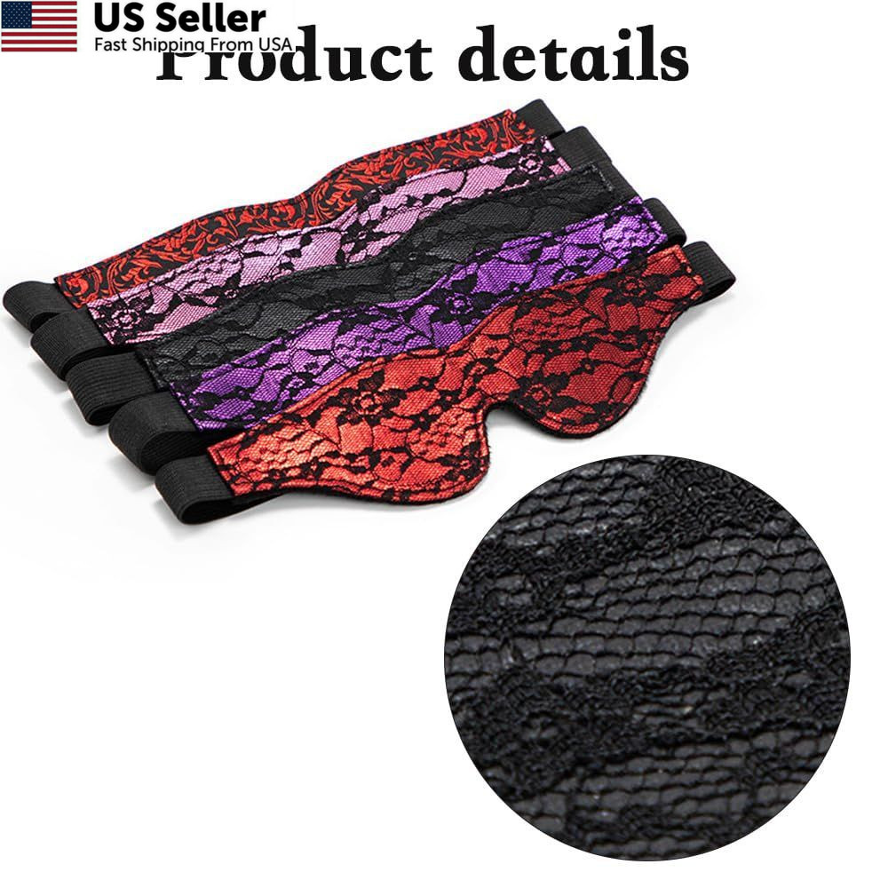 Satin Eye Mask Soft Comfortable Silk Sleeping Cover Blindfold Black USA