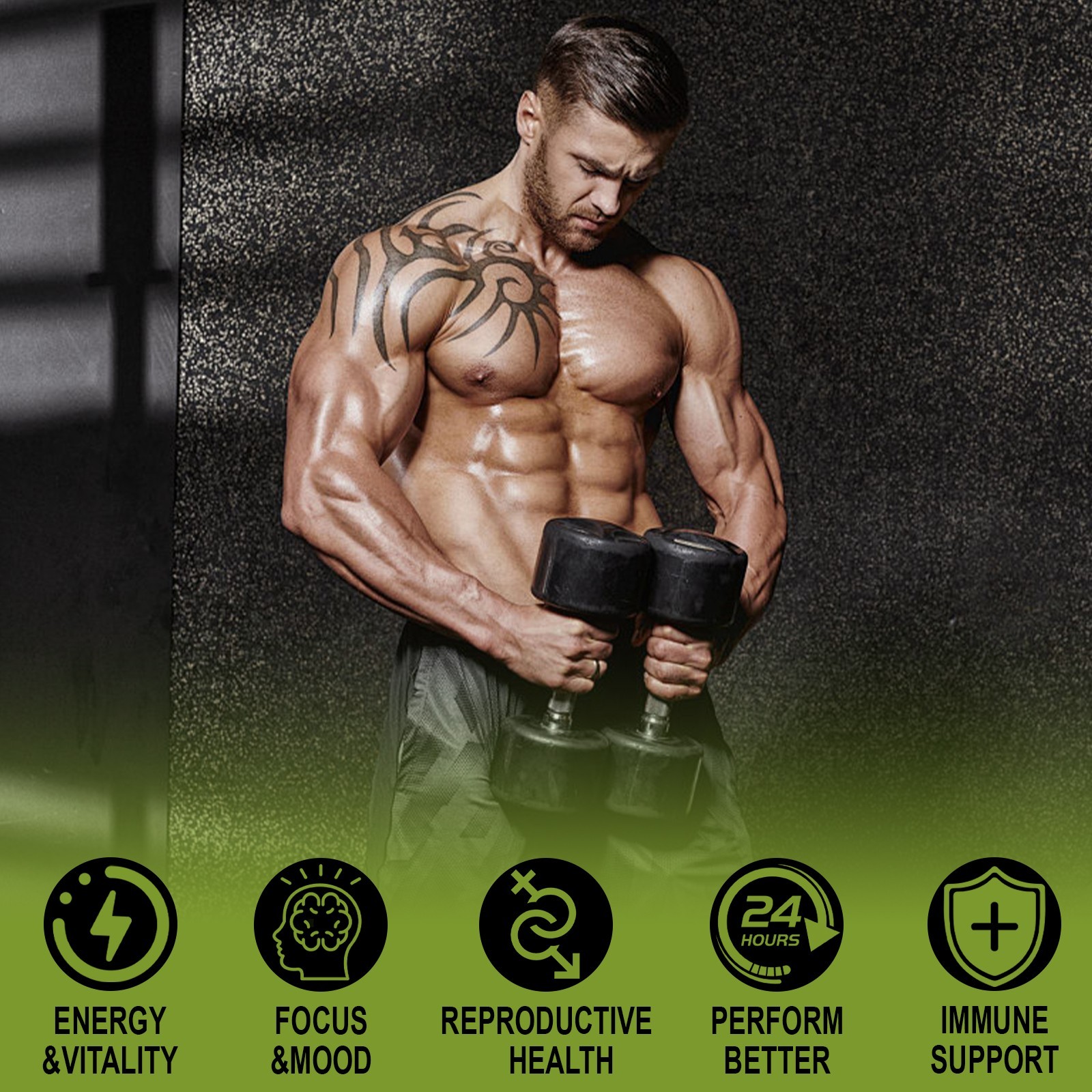 120 Male Enhancementt capsules， Support Herbal Energy Wellness Capsules