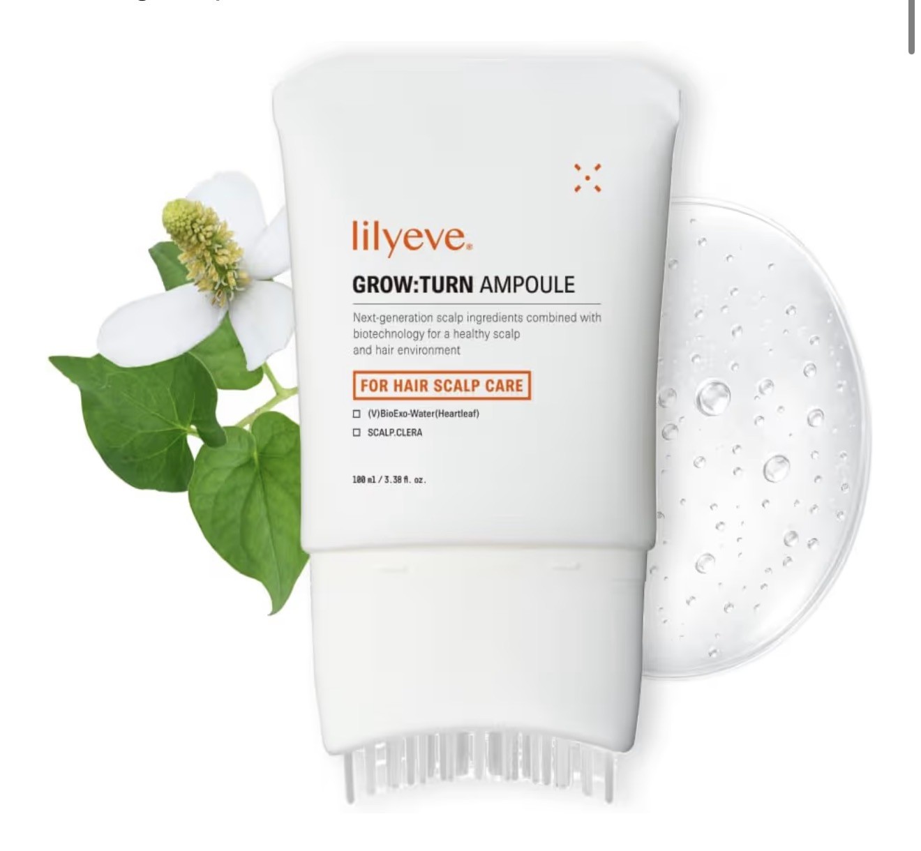 Lilyeve Growturn Hair Growth Serum With Built In Brush For Hair Growth – 100ml