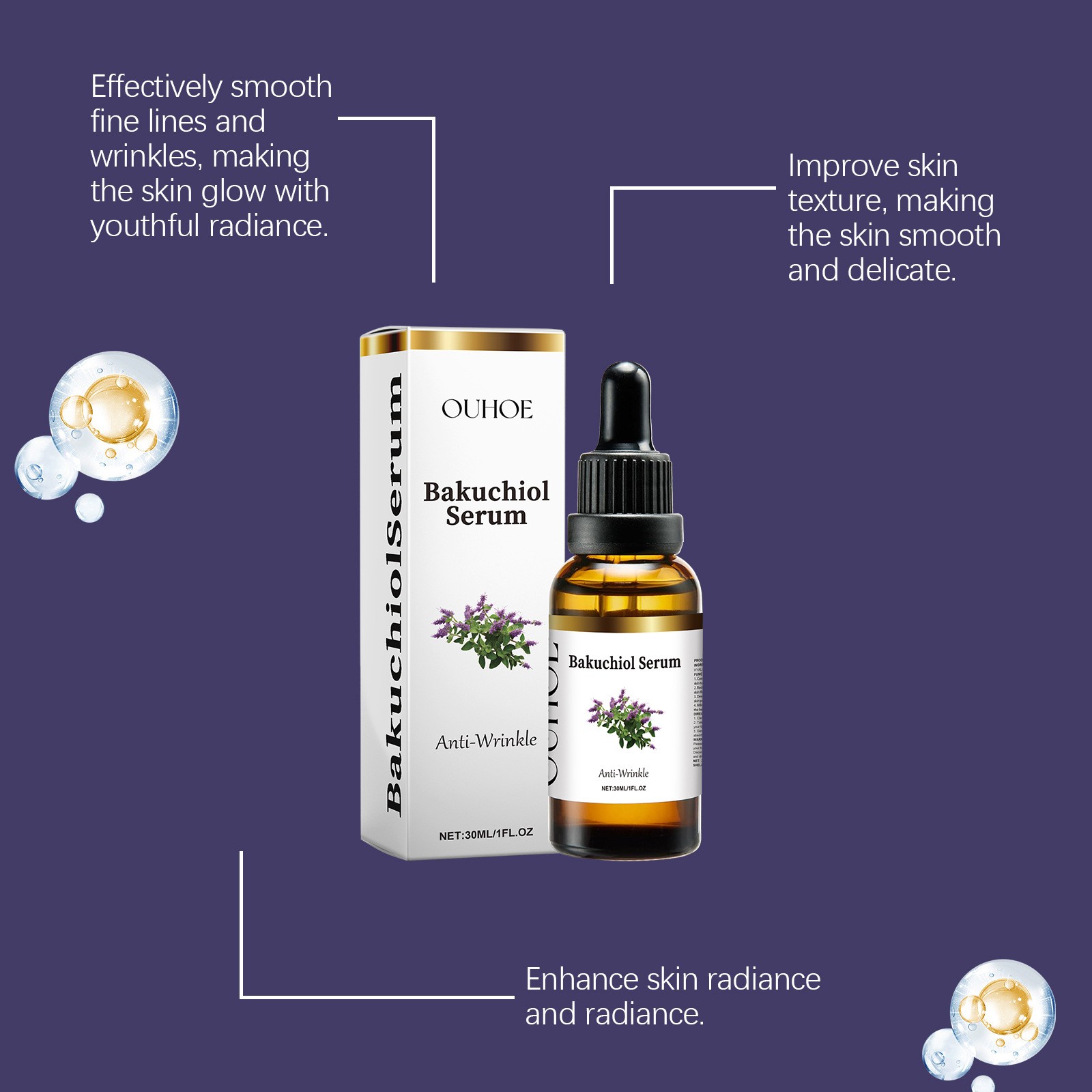 Bakuchiol Oil Organic Cold Pressed Of 30,000 PPM, 2026 New Advanced Bakuchiol Se