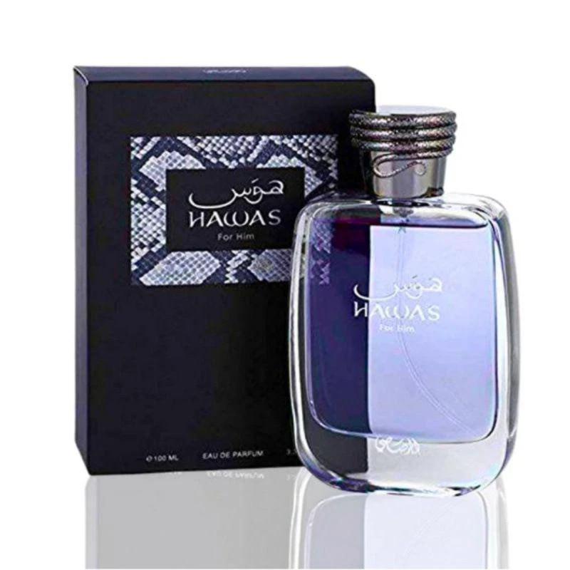 RASASI Hawas For Men – Eau de Parfum Spray 100ML (3.4 Oz) BRAND NEW SEALED BOX