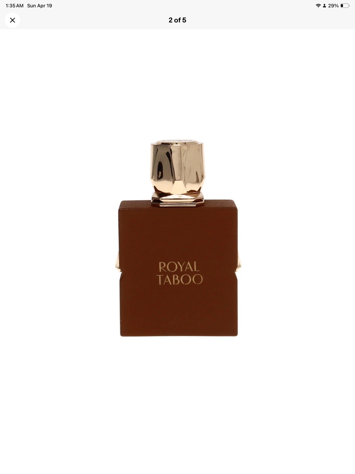 French Avenue X Aromatix Royal Taboo Eau De Parfum Spray For Unisex 100ml