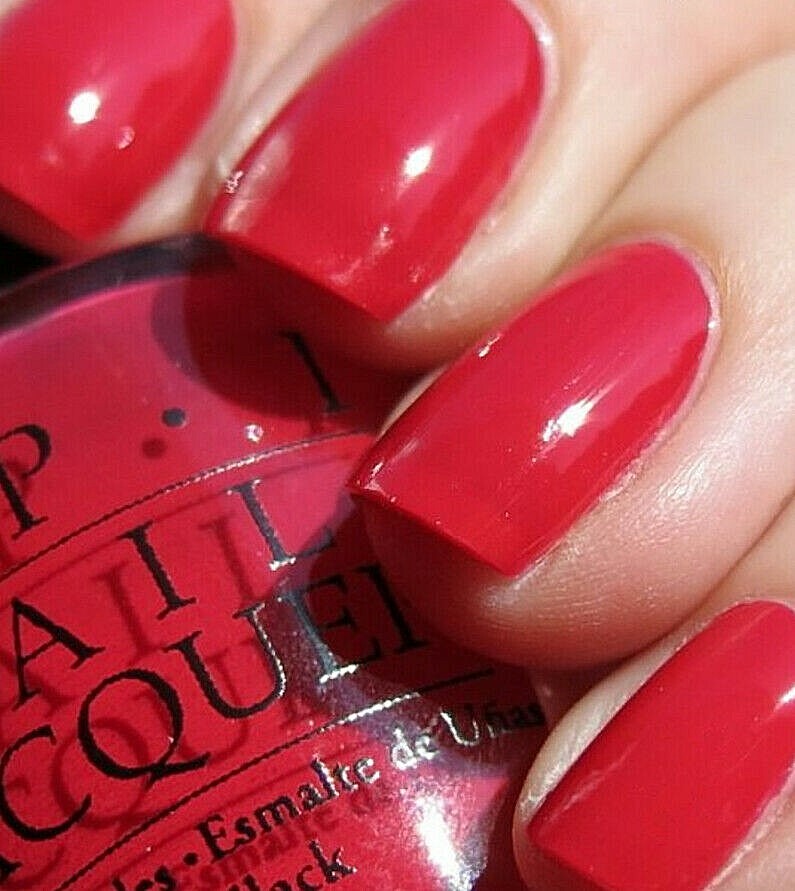 OPI Nail Lacquer «NL A47 RED HOT AYERS ROCK» AUSTRALIA COLLECTION 2007 HTF NEW!!