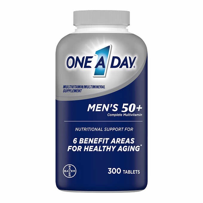 One A Day, Men’s 50+ Complete Multivitamin, 300 Count