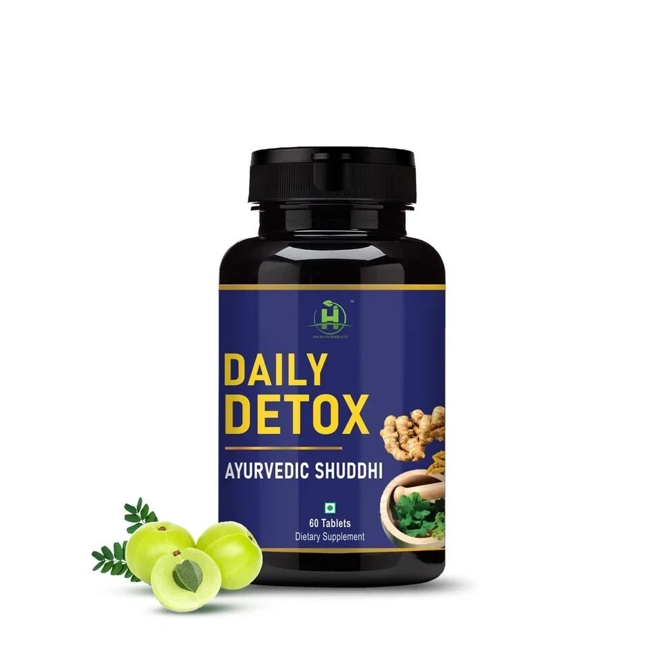 Healthy Nutrition Daily Detox | Full Body Stomach Cleanser | Veg-60 T SF