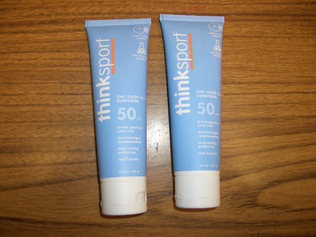 2 Tubes Thinksport SPF 50+ Sunscreen 3 oz each Exp. 1/2029